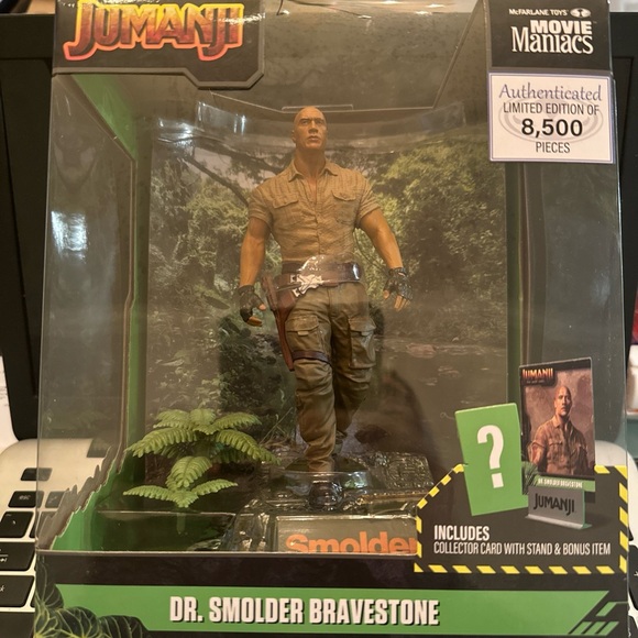 JUMANJI McFarlane Toys Movie Maniacs 6" Limited Edition Action Figures Set of 4 - Picture 5 of 16